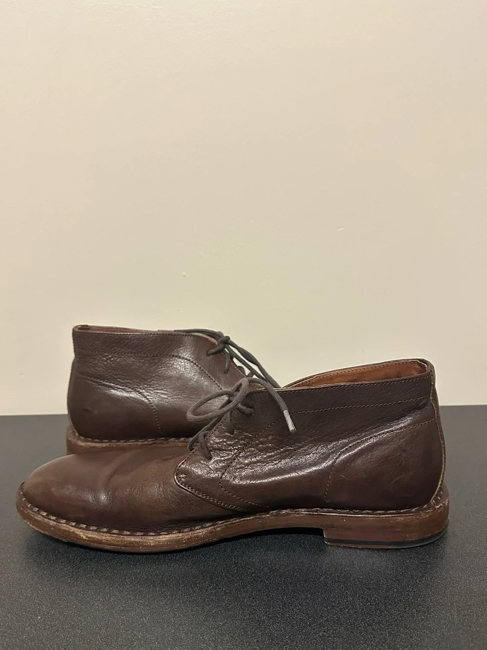 Frye Mark Leather Chukka Boot Brown Leather Mens Size 11 Dress Shoes